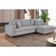 Sofa Martins M-187 Canto - B-330 Linho Cinza