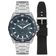 Relógio Technos Masculino Ref: 2315lbd/t1a Racer Prateado 2 Pulseiras