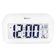 Despertador Digital Herweg Ref: 2988-021 Branco