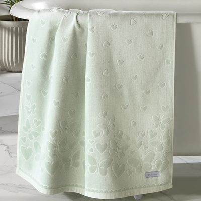 Toalha Rosto Romance 50x80cm Dohler Cereja