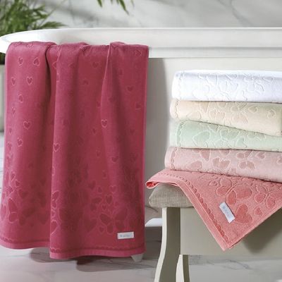 Toalha Rosto Romance 50x80cm Dohler Rose