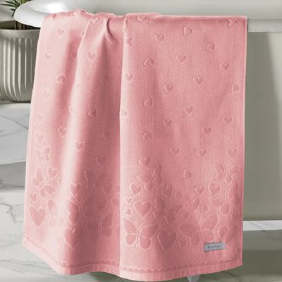 Toalha Rosto Romance 50x80cm Dohler Rose