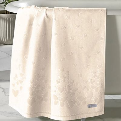 Toalha Rosto Romance 50x80cm Dohler Rose