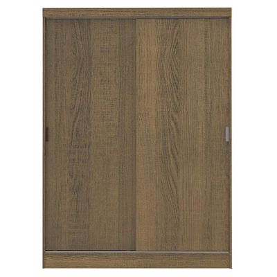 Guarda-roupa Infantil Madesa Luke 2 Portas de Correr Rustic