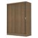 Guarda-roupa Infantil Madesa Luke 2 Portas de Correr Rustic