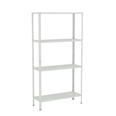 Estante Aço 4 Prateleiras Eaf006 Branca