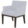 Poltrona Decorativa Para Sala de Estar e Recepção Beatriz W01 Corino Branco - Lyam Decor