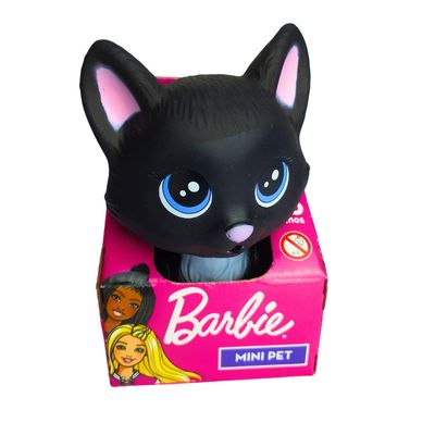 Mini Pets da Barbie Mini Gata Na Casinha - Pupee Cinza