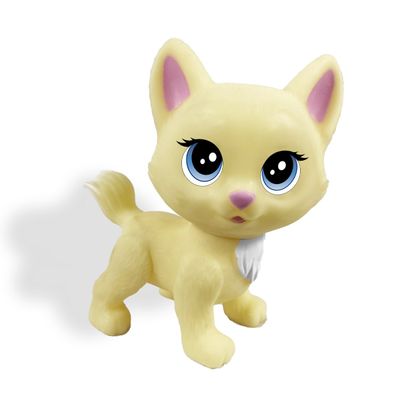 Mini Pets da Barbie Mini Gata Na Casinha - Pupee Cinza