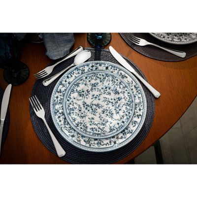 Aparelho de Jantar Tramontina Azzura em Porcelana Decorada 20 Peças