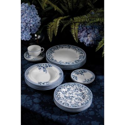 Aparelho de Jantar Tramontina Azzura em Porcelana Decorada 20 Peças
