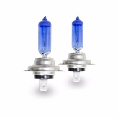 Kit Lâmpadas Super Branca Farol Alto Baixo Pingos Vw Gol G5