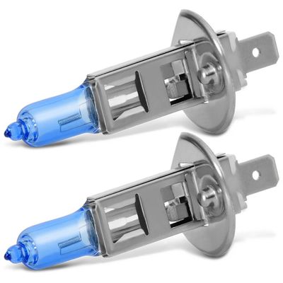 Kit Lâmpadas Super Branca Farol Alto Baixo Pingos Vw Gol G5