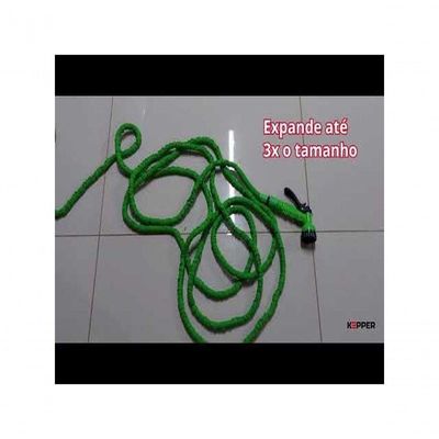 Mangueira Kepper Latex 9mts Conector Abs Verde