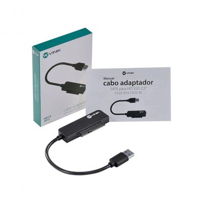 Cabo Adaptador Sata Para Hd Ssd 2.5" Usb 3.0 - Ca25-30