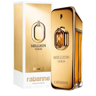 Rabanne Million Gold Elixir Parfum Intense - Perfume Masculino 200ml