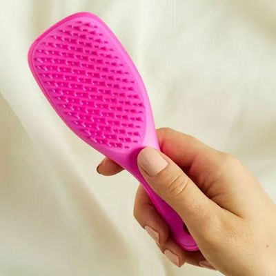Tangler Teezer Mini Ultimate Detangler Runway Pink - Escova De Cabelo
