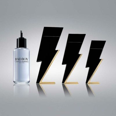 Carolina Herrera Bad Boy Eau De Toilette Refil - Perfume Masculino 200ml