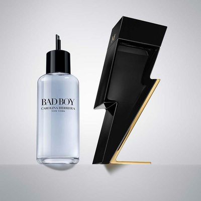 Carolina Herrera Bad Boy Eau De Toilette Refil - Perfume Masculino 200ml