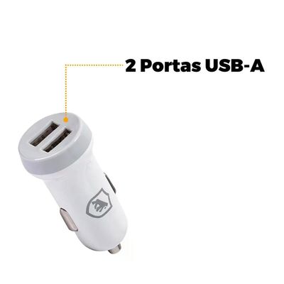 Carregador Veicular Flex no Atacado - Caixa Fechada 10 Unidades - Gshield