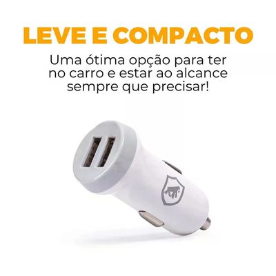 Carregador Veicular Flex no Atacado - Caixa Fechada 10 Unidades - Gshield