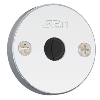 Fechadura Basel 1008 Para Porta De Bater E Correr Com Espelho Em Inox Polido - 10929 - Stam