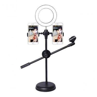 Ring Light Com Suporte Para Celular 6 Polegada Iluminador