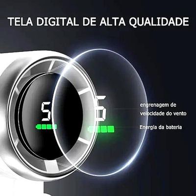 Mini Ventilador Portátil Turbo