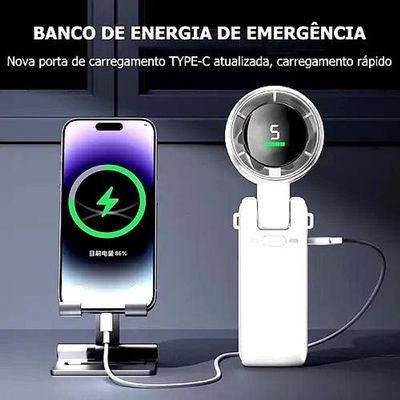 Mini Ventilador Portátil Turbo