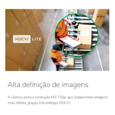 Kit 4 Câmeras Intelbras 1120b Dvr 4 Canais Lançamento - Com Hd