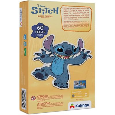 Quebra Cabeça Disney Stitch 60Pç 1221.0 - Xalingo