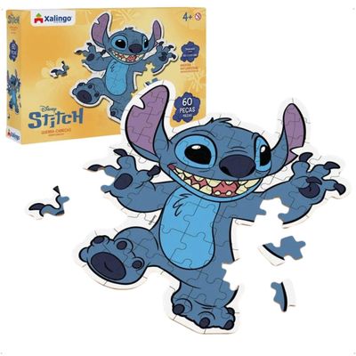 Quebra Cabeça Disney Stitch 60Pç 1221.0 - Xalingo