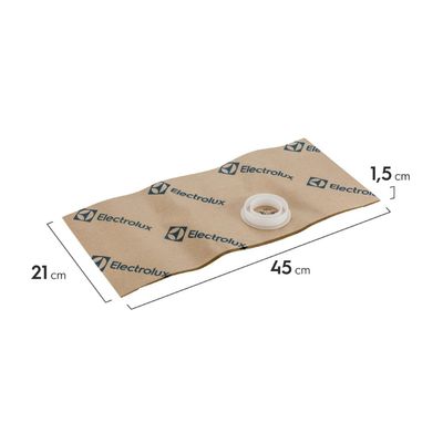 3 Kits 3 Sacos de aspirador de pó - Modelos A10, Acqua Power e Gt2000 (CSE10) Electrolux
