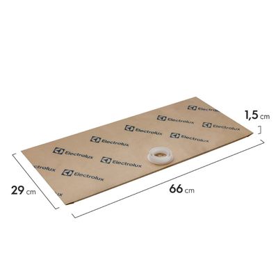 2 Kits com 3 Sacos de aspirador de pó Modelos A20 e Gt3000 (CSE20) Electrolux