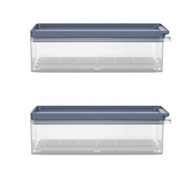 Kit 2 Organizadores de Geladeira Electrolux Experience com Escorredor 5L