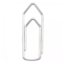 Clips Galvanizado Nº 2-0 Com 100 Unidades - 4307-8 - Bacchi Clips Galvanizado N.2-0 C-100unid 4307-8 Banca