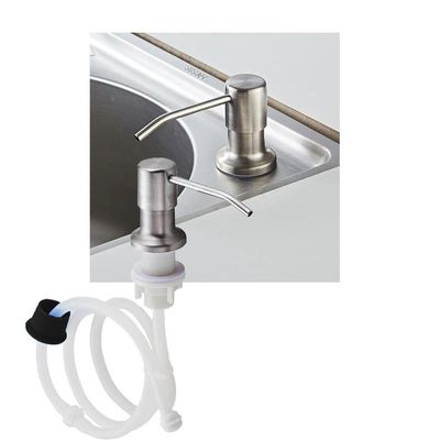 Dispenser Dosador Mangueira Flexivel Embutir Suporte Pia