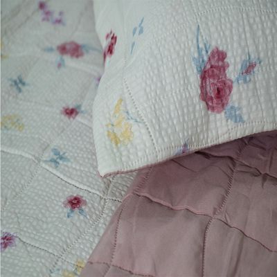 Kit Cobre Leito Colcha Anarruga 3 Peças Casal 220x240cm Oasis Sonhare