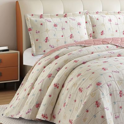 Kit Cobre Leito Colcha Anarruga 3 Peças Casal 220x240cm Oasis Sonhare