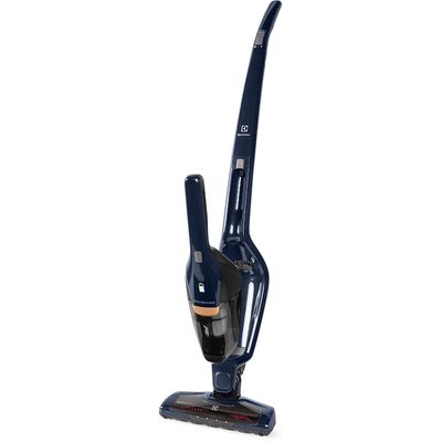Aspirador de Pó Vertical Sem Fio Electrolux Ergorapido 2 em 1 Luz LED até 35 min Azul (ERG28) Bivolt