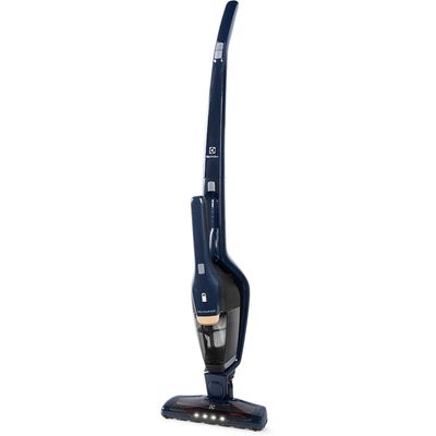 Aspirador de Pó Vertical Sem Fio Electrolux Ergorapido 2 em 1 Luz LED até 35 min Azul (ERG28) Bivolt