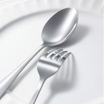 Colher de Mesa Aço Inox Talheres Buffet Restaurante Jogo 6un