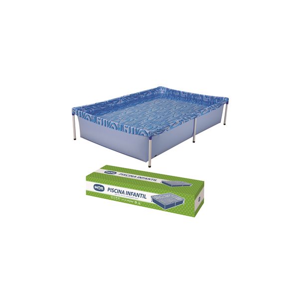 Piscina Estruturada Mor 1000l em Pvc Azul