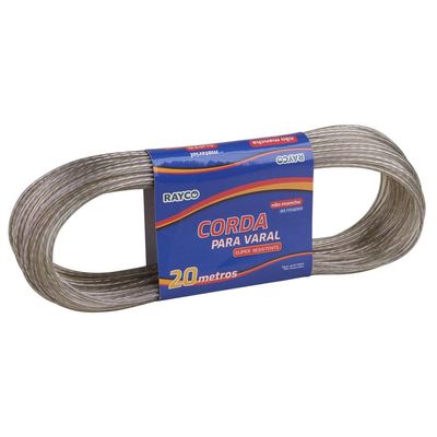 Corda para Varal de Aço 20m Rayco 14961