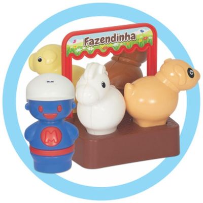 Brinquedo Infantil Caminhão Fazendinha Truckids - Mercotoys 472