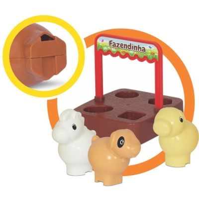Brinquedo Infantil Caminhão Fazendinha Truckids - Mercotoys 472