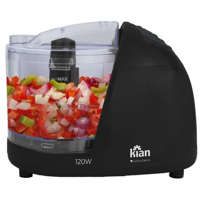 Mini Processador 120W Kian Preto 127V