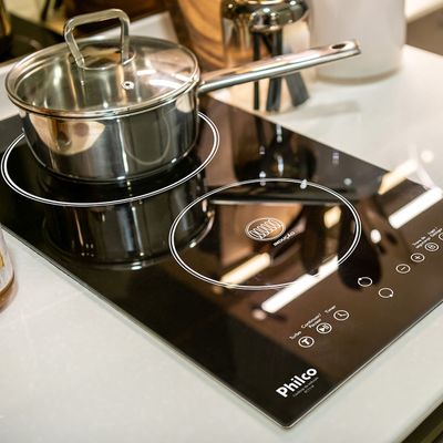 Cooktop de Indução Philco 2 Queimadores e 9 Níveis PCT11P 220V 220V