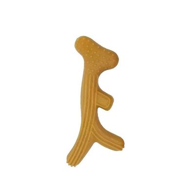 Brinquedo Mordedor Saborizado Aromatizado Para Cachorro Formato Galho