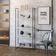 Kit 3 Estantes Multiuso Escritório Industrial 5 Prateleiras Areta 186x80cm C01 Snow - Lyam Decor